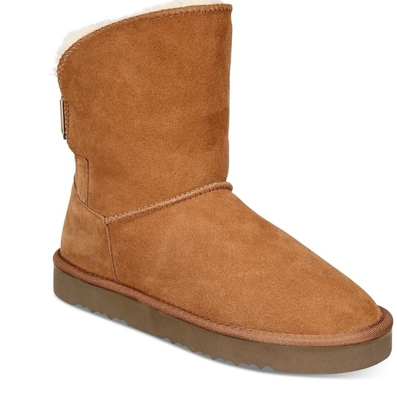 Style & Co. Shoes - Classic Tan Suede Women's Boots Size 10